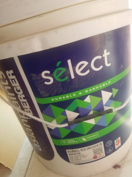 Select Eggshell Silk Emulsion White 18 Litr