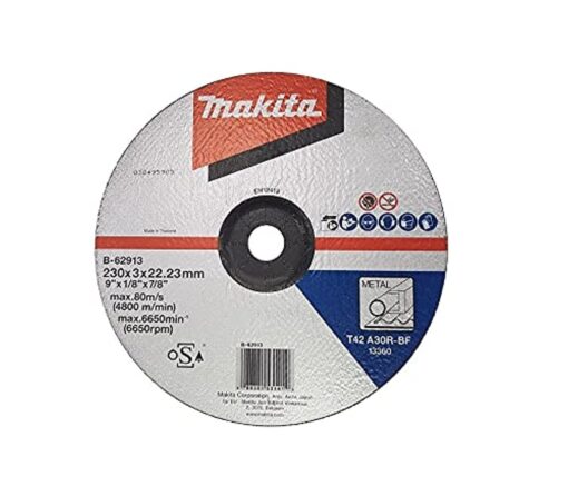 Makita 230X3X22MM DISC STEEL 9" - Image 2