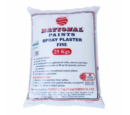 National Spray Plaster Fine 25 KG