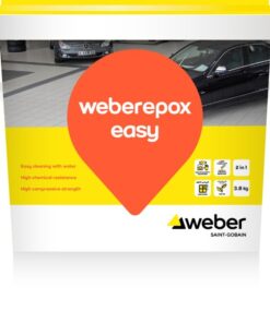 weber joint epoxy easy 120 kit ivory 4kg kit sodamco